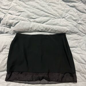 Abercrombie & Fitch Black Mini Skirt